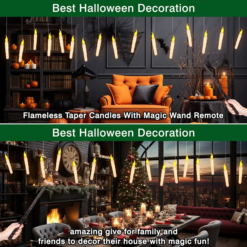Floating candles wizard great hall effect