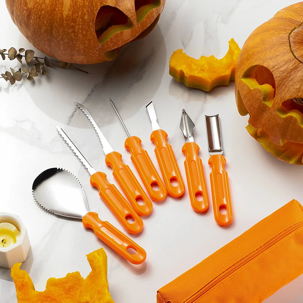 Pumpkin carving kit storage bag