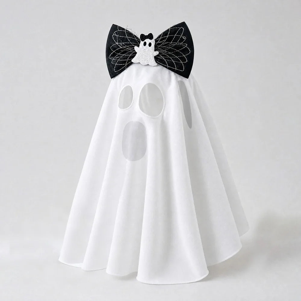 Ghost costume for dogs and cats details