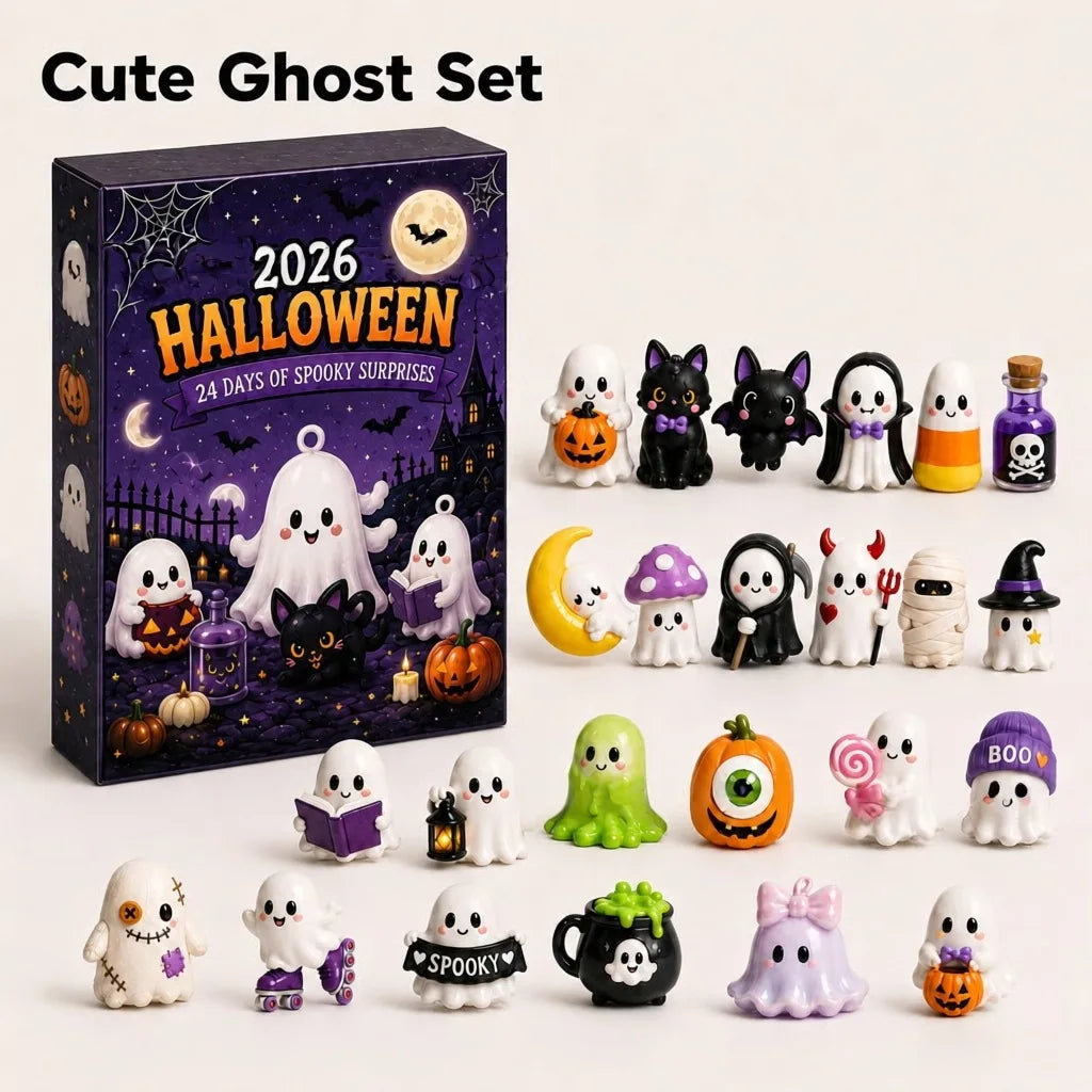 Halloween advent calendar size details