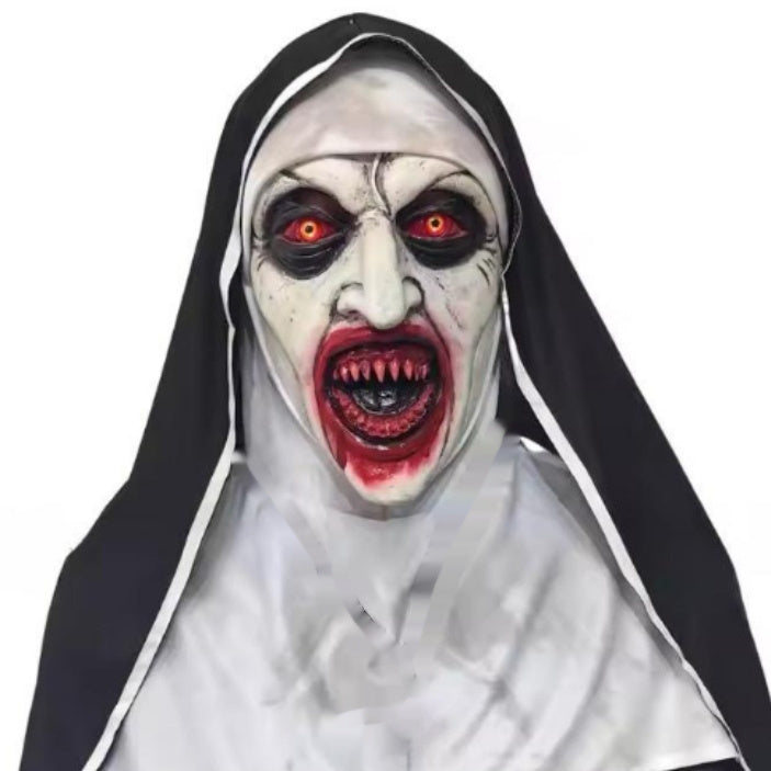 LED horror mask headgear side view