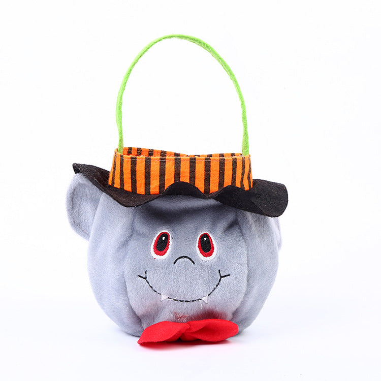 Pumpkin pattern Halloween candy bag for kids